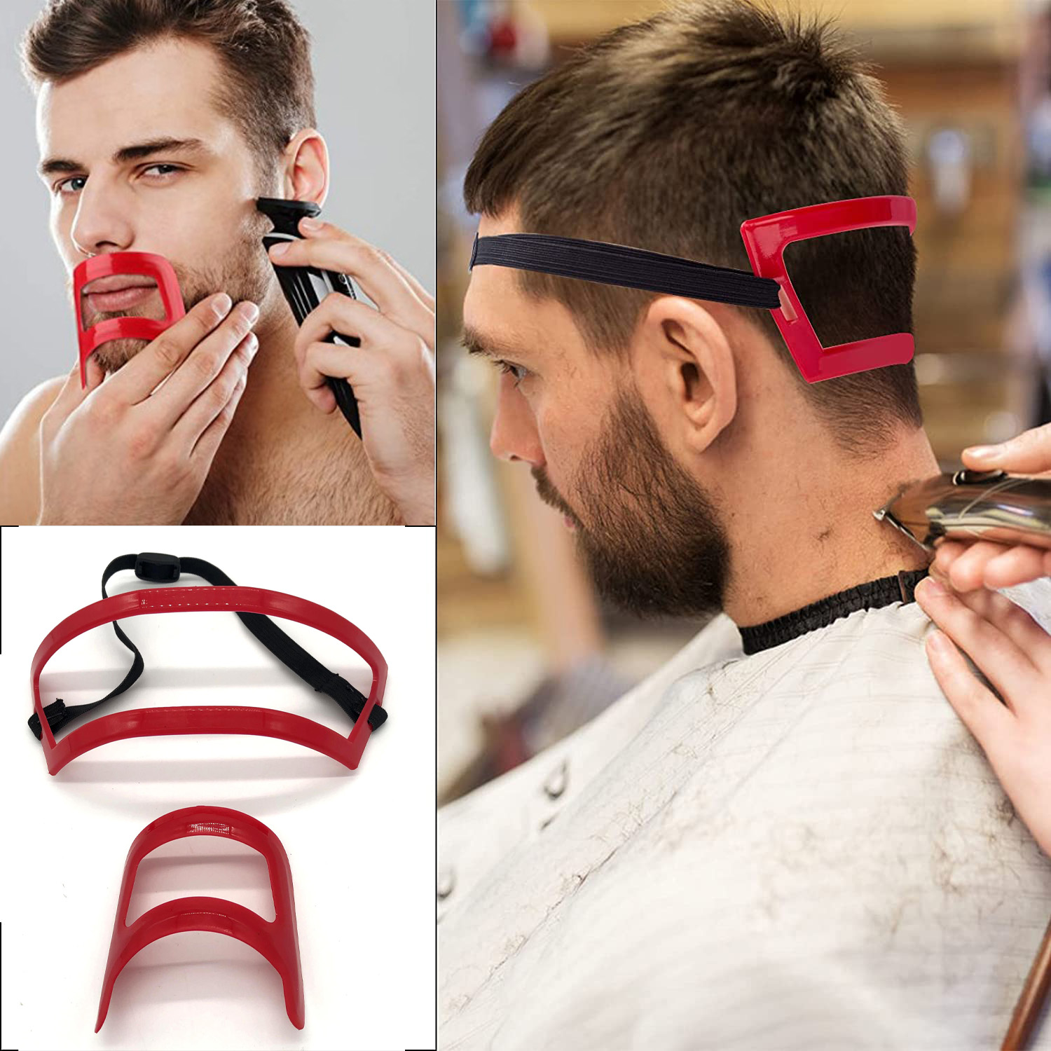 2/4Pcs Men's Beard Combs Hair  - đánh giá và giá Men'S Beard Grooming