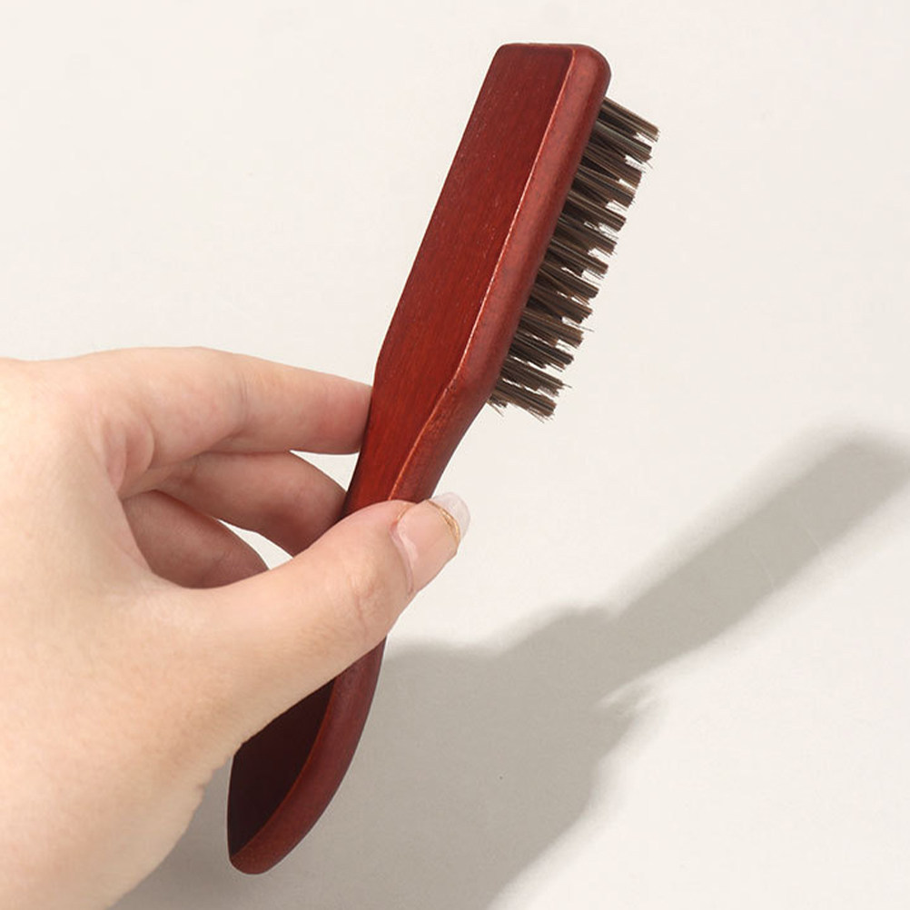 2Pcs Beard Grooming Brush Wood - đánh giá và giá Men'S Beard Grooming