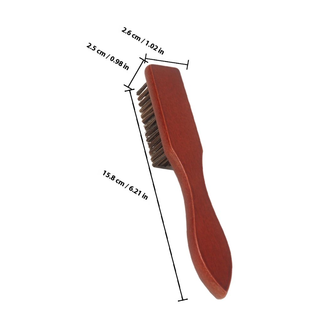 2Pcs Beard Grooming Brush Wood - đánh giá và giá Men'S Beard Grooming