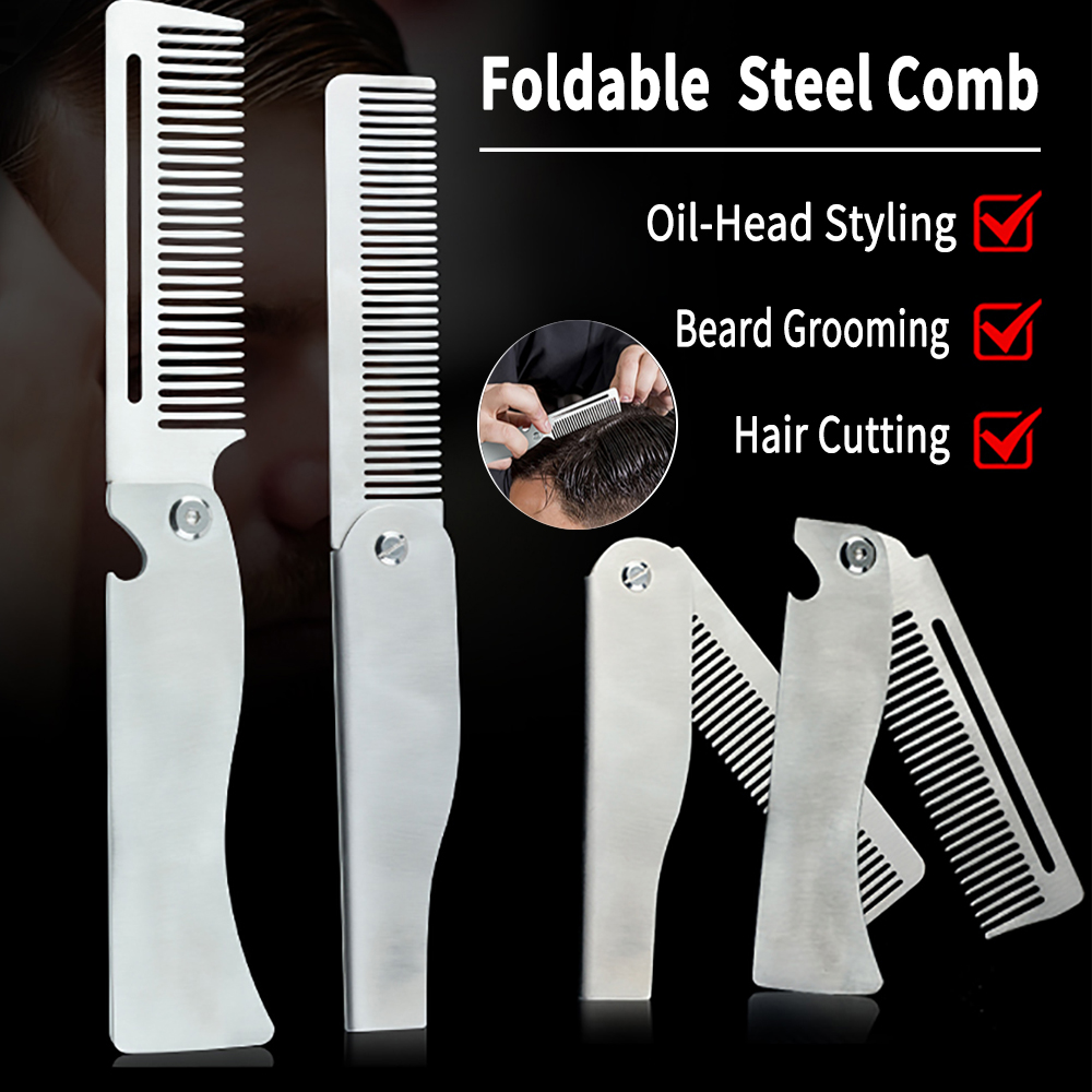 New Type 1/2PCS Portable Steel - đánh giá và giá Men'S Beard Grooming