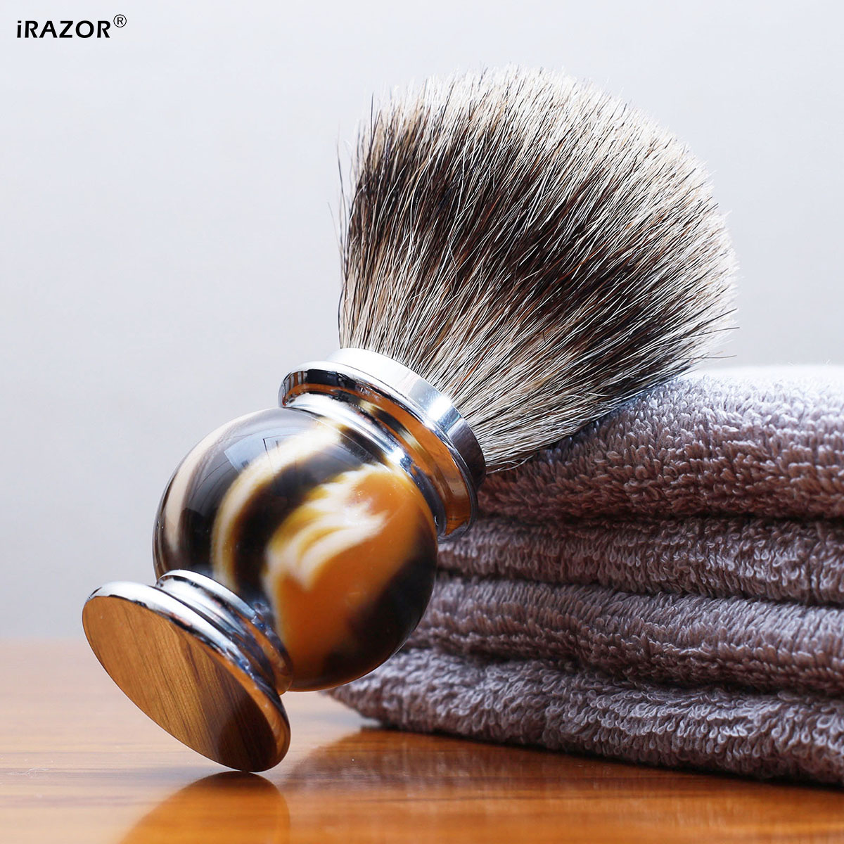 iRAZOR Silvertip Shaving Brush - đánh giá và giá Men'S Grooming Organizer
