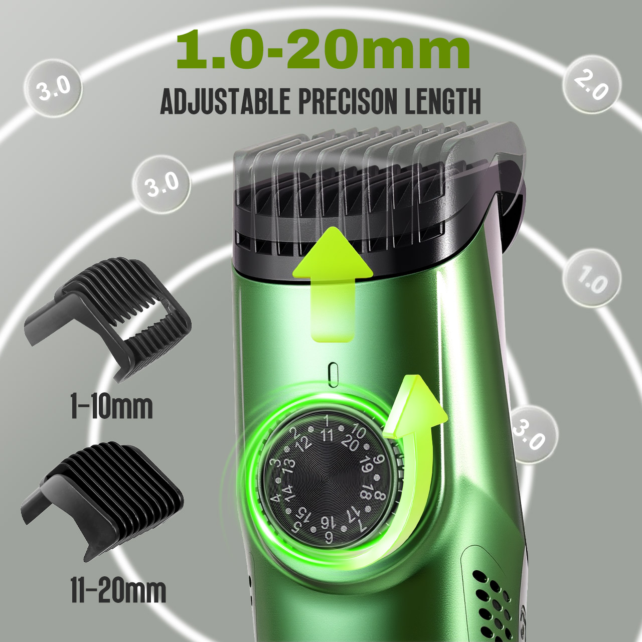Solimpia Cordless Beard Trimme - đánh giá và giá Men'S Grooming Vacuum