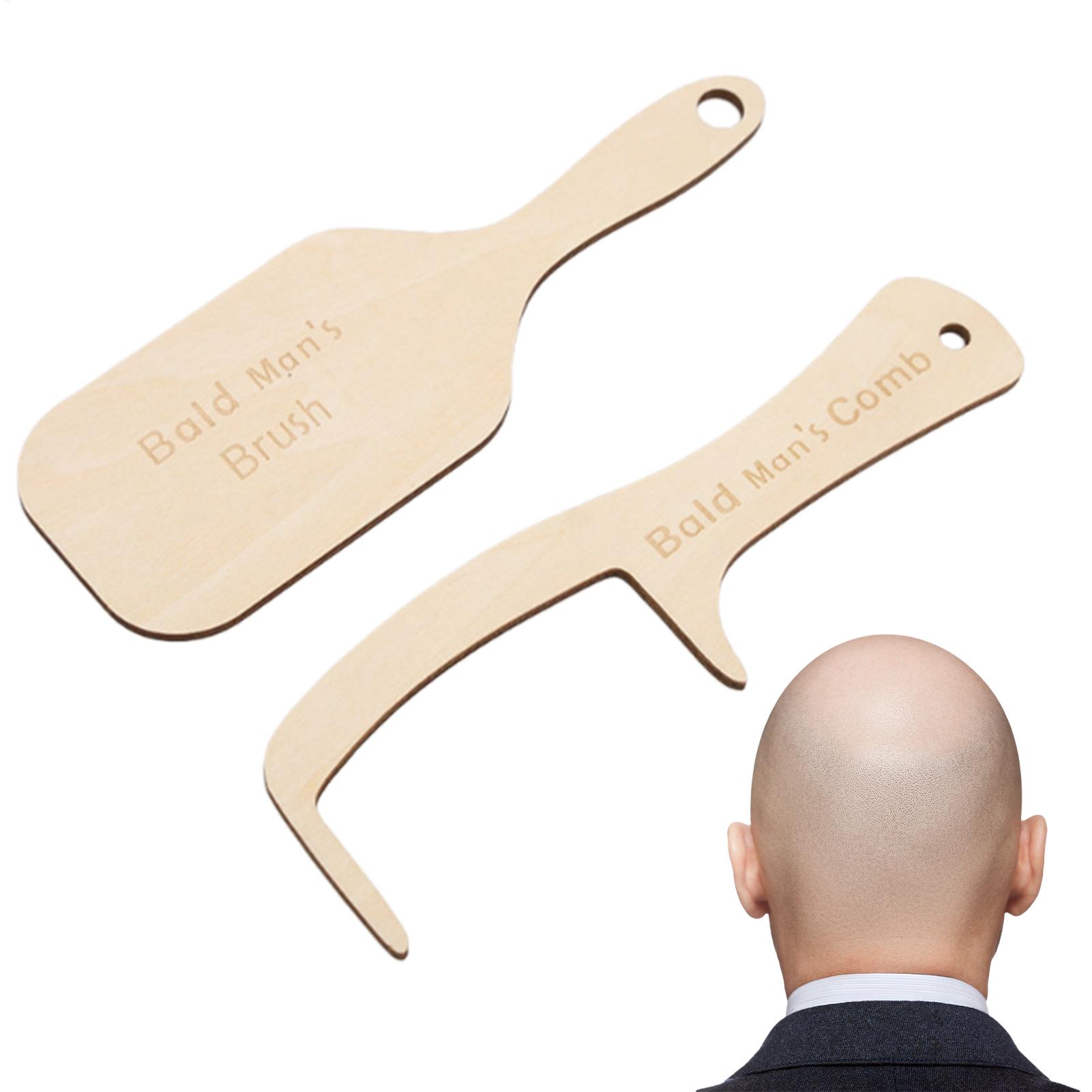 2pcs Funny Bald Man Grooming T - đánh giá và giá Men'S Grooming Organizer